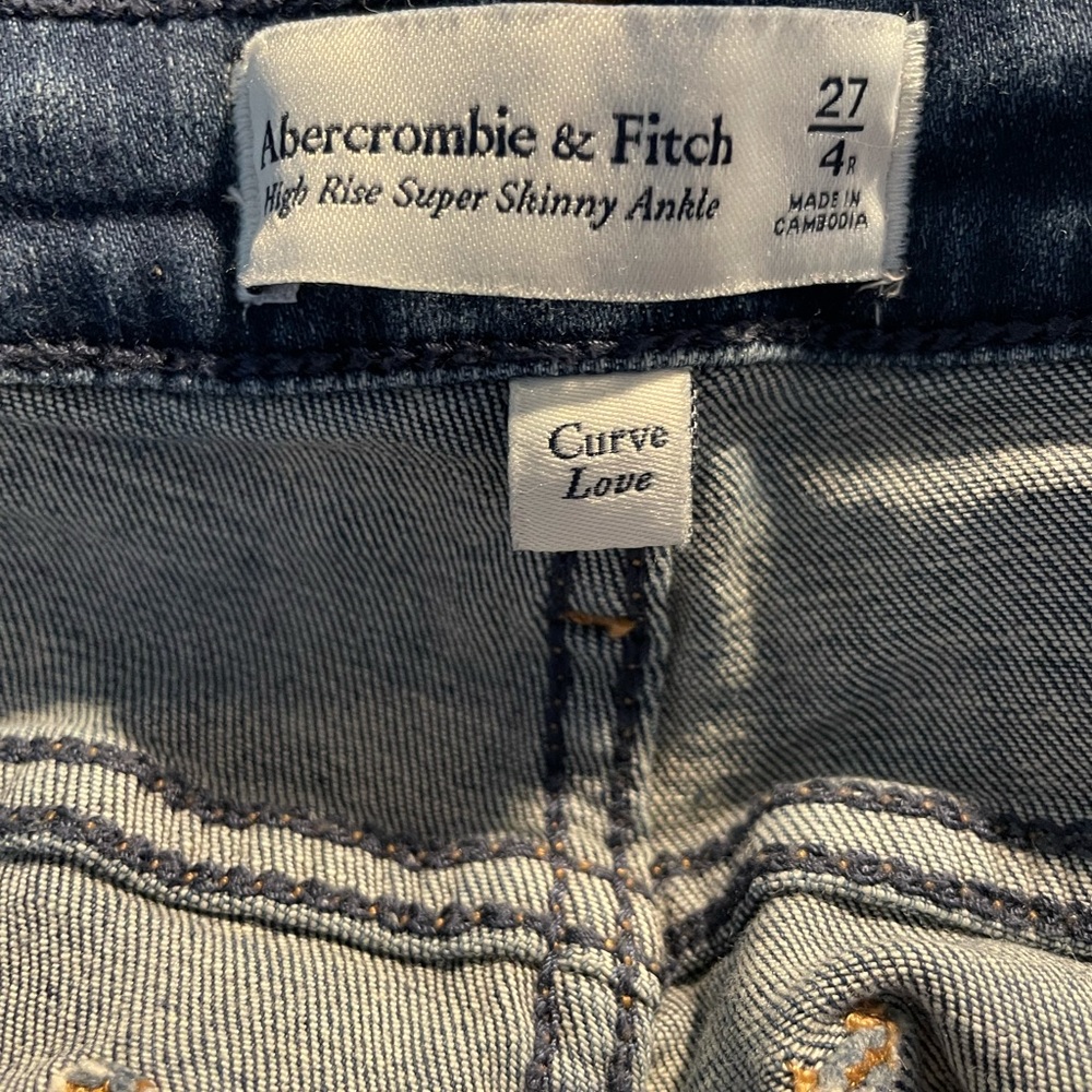Abercrombie & Fitch curve love jeans